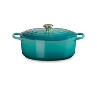 Le Creuset Le Creuset Signature oval casserole 6.3 l Bleu Riviera