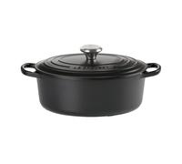 Le Creuset Le Creuset Signature oval casserole 6.3 l Matte black