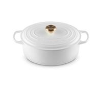 Le Creuset Le Creuset Signature oval casserole 6.3 l White