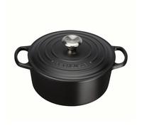 Le Creuset Le Creuset Signature round casserole 4.2 l Matte Black