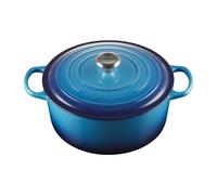 Le Creuset Signature Azure Cast Iron 28cm Round Casserole