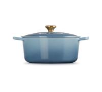 Le Creuset Signature Chambray Cast Iron 28cm Round Casserole