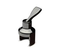 Le Creuset Le Creuset SW-101 Crown champagne stopper Silver Black
