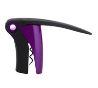 Le Creuset Lever Corkscrew Wine Opener, Compact Design For All Cork Types, LM-150 Model, Carbon Material, Shiny Purple, 59059025910081