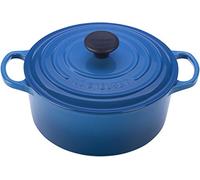 Le Creuset LS2501-2459 Signature Enameled Cast-Iron Round French (Dutch) Oven, 4-1/2-Quart, Marseille