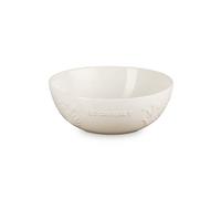 Le Creuset Meringue Stoneware La Jardin 25cm Round Serving Bowl