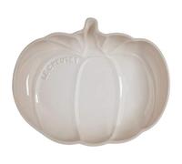 Le Creuset Meringue Stoneware Medium Pumpkin Dish