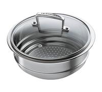 Le Creuset Multi-steamer Insert with Glass Lid