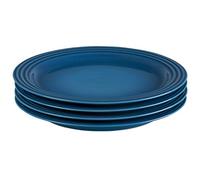 Le Creuset of America PG9200S4-2759 Dinner Plates, 10.5", Cerise