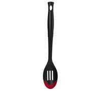 Le Creuset of America Revolution Bi-Material Slottted Spoon, Cerise (Cherry Red)