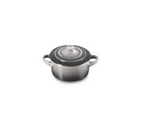 LE CREUSET PG1160T-087F Stoneware 8OZ. Mini Round Cocotte-Oyster