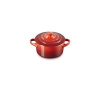 Le Creuset PGT1160-0867 Petite Round Casserole, 8-Ounce, Cerise (Cherry Red), Stoneware