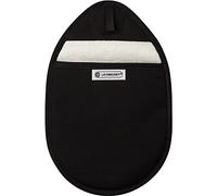 Le Creuset Pot Holder, 100 Percent cotton, 12.5 in / 32 cm long, Plain Black, 95002700000000