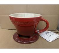 Le Creuset Pour-Over Coffee Maker, Stoneware - Cerise (NEW)