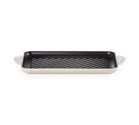 Le Creuset Meringue Cast Iron 32cm Rectangular Grill