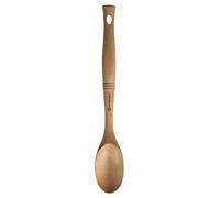 Le Creuset Revolution Solid Spoon, 12.5" x 2.5", Wood