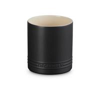 Le Creuset Satin Black Stoneware 1.1L Utensil Jar