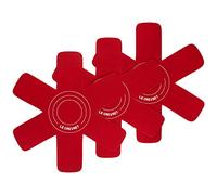 Le Creuset Set of 3 Felt Cookware Protectors - Cerise