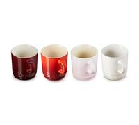 LE CREUSET Set of 4 Cappuccino Mugs 200ml, Petits Fours Collection, 79113207969030