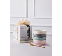 Le Creuset Stoneware Set of 4 Coupe Collection Cereal Bowls