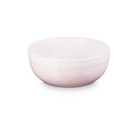 Le Creuset Shell Pink Stoneware Coupe Collection 20cm Serving Bowl