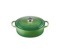 Le Creuset Signature Bamboo Cast Iron 27cm Oval Casserole