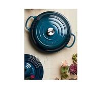 Le Creuset Signature Deep Teal Cast Iron 30cm Shallow Casserole