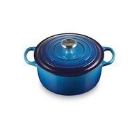 Le Creuset Signature Azure Cast Iron 24cm Round Casserole