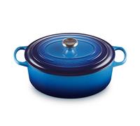 Le Creuset Signature Azure Cast Iron 31cm Oval Casserole