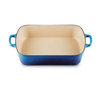Le Creuset Signature Azure Cast Iron 33cm Rectangular Roaster