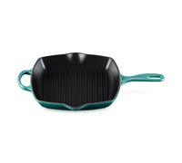 Le Creuset Signature Bleu Riviera Cast Iron 26cm Square Grillit