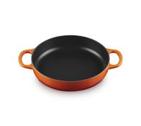 Le Creuset Signature Cast Iron 28cm Everyday Pan AZURE BLUE