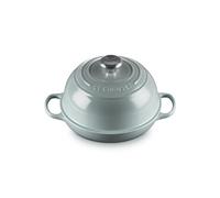 Le Creuset Signature Cast Iron Bread Oven, 24cm, Sea Salt