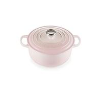 Le Creuset Signature Shell Pink 20cm Round Casserole