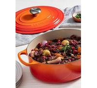 Le Creuset Signature Meringue Cast Iron 29cm Oval Casserole