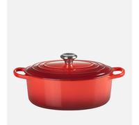 Le Creuset Signature Cast Iron Oval Casserole Dish - 27cm - Cerise