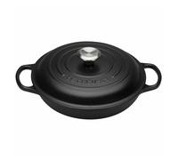 Le Creuset Signature Cast Iron Shallow Casserole 26cm Satin Black