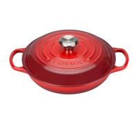 Le Creuset Signature Cast Iron Shallow Casserole 30cm Cerise