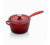 Le Creuset Signature Cerise Cast Iron 18cm Saucepan