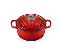 Le Creuset Signature Cerise Cast Iron 20cm Round Casserole