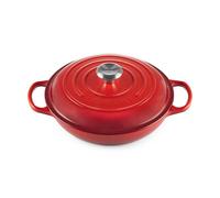 Le Creuset Signature Cerise Cast Iron 26cm Shallow Casserole