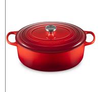 Le Creuset Signature Cerise Cast Iron 35cm Oval Casserole