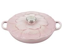 Le Creuset Signature Enameled Cast Iron Petal Braiser, 2.25qt., Shell Pink