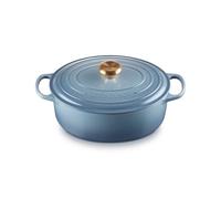 Le Creuset Signature Chambray Cast Iron 29cm Oval Casserole