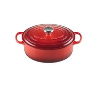 Le Creuset Signature Cerise Cast Iron 29cm Oval Casserole