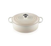 Le Creuset Signature Meringue Cast Iron 29cm Oval Casserole