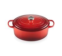 Le Creuset Signature Cerise Cast Iron 31cm Oval Casserole