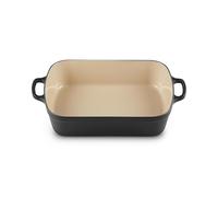 Le Creuset Signature Satin Black Cast Iron 33cm Rectangular Roaster