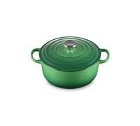 Le Creuset Signature Bamboo Cast Iron 20cm Round Casserole