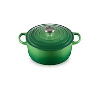 Le Creuset Signature Bamboo Cast Iron 24cm Round Casserole